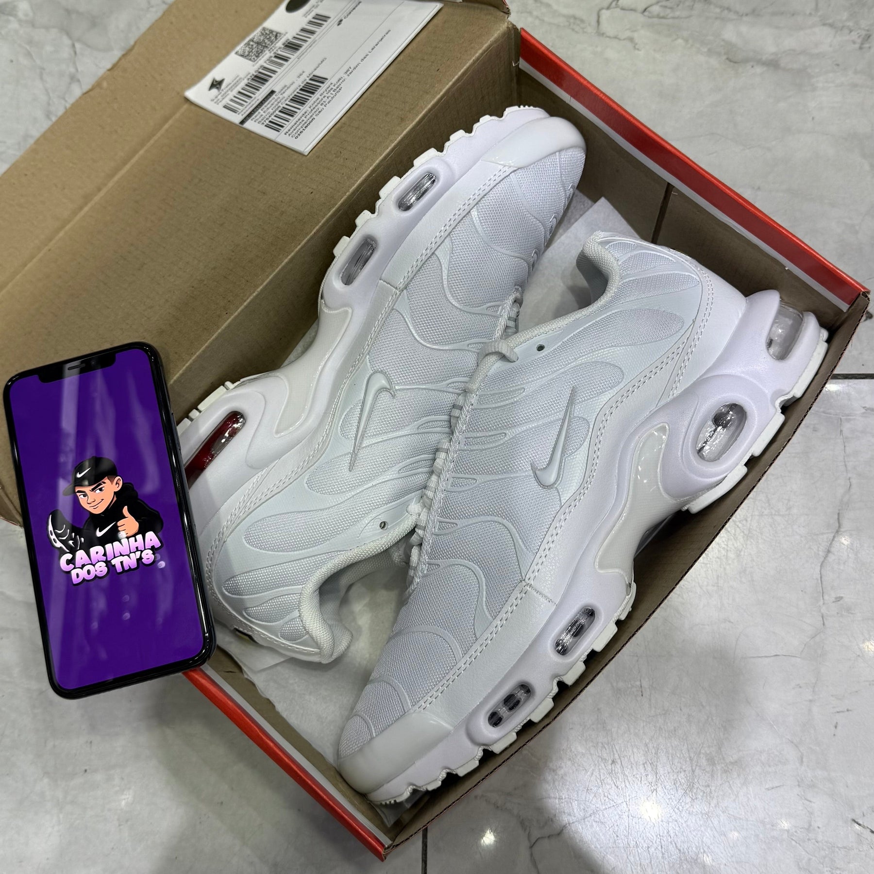 AIR MAX PLUS TN 1 '' Triple White ''