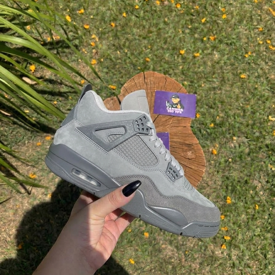 JORDAN 4 " Cool Grey "