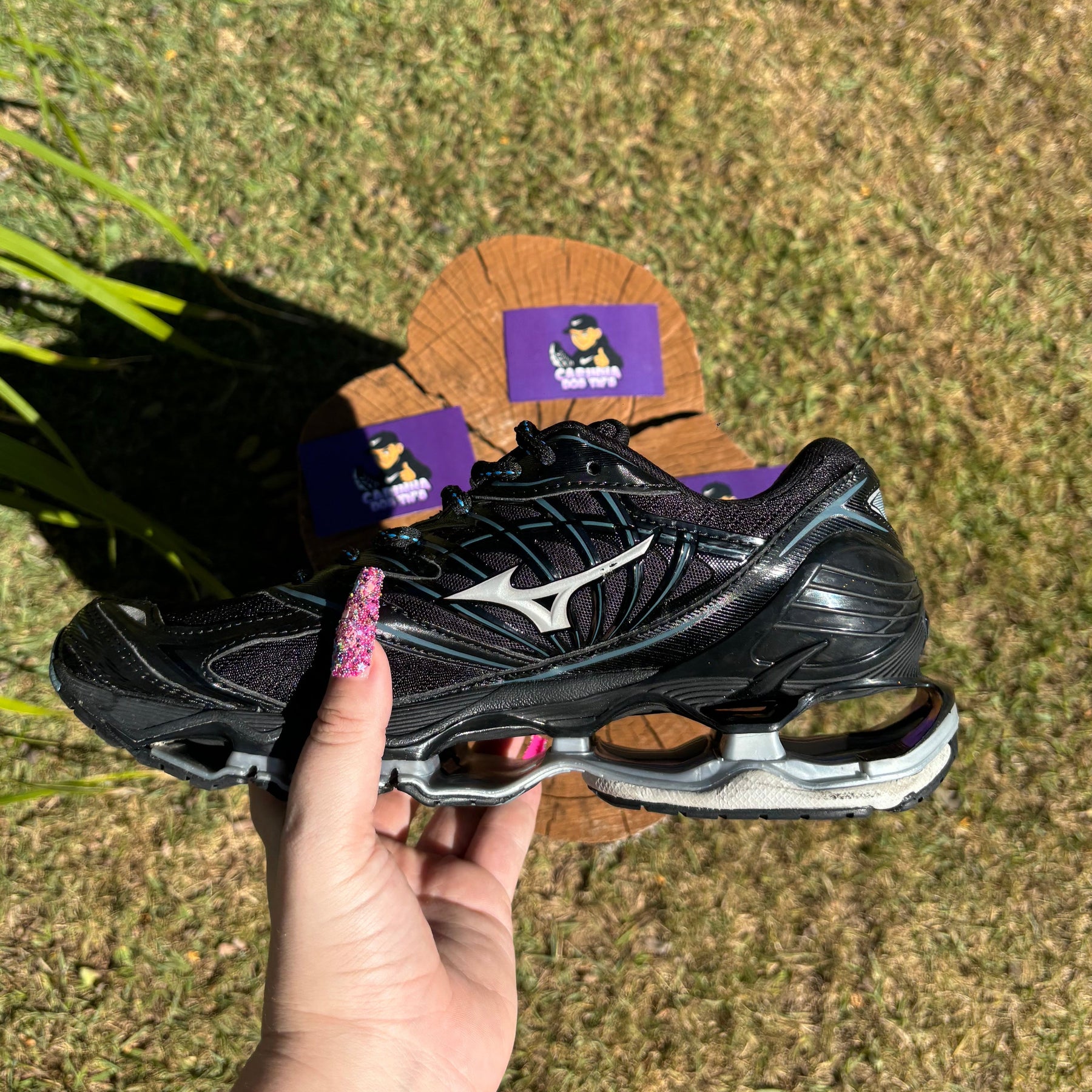 MIZUNO WAVE PROPHECY PRO 8 " Preto/Cinza "