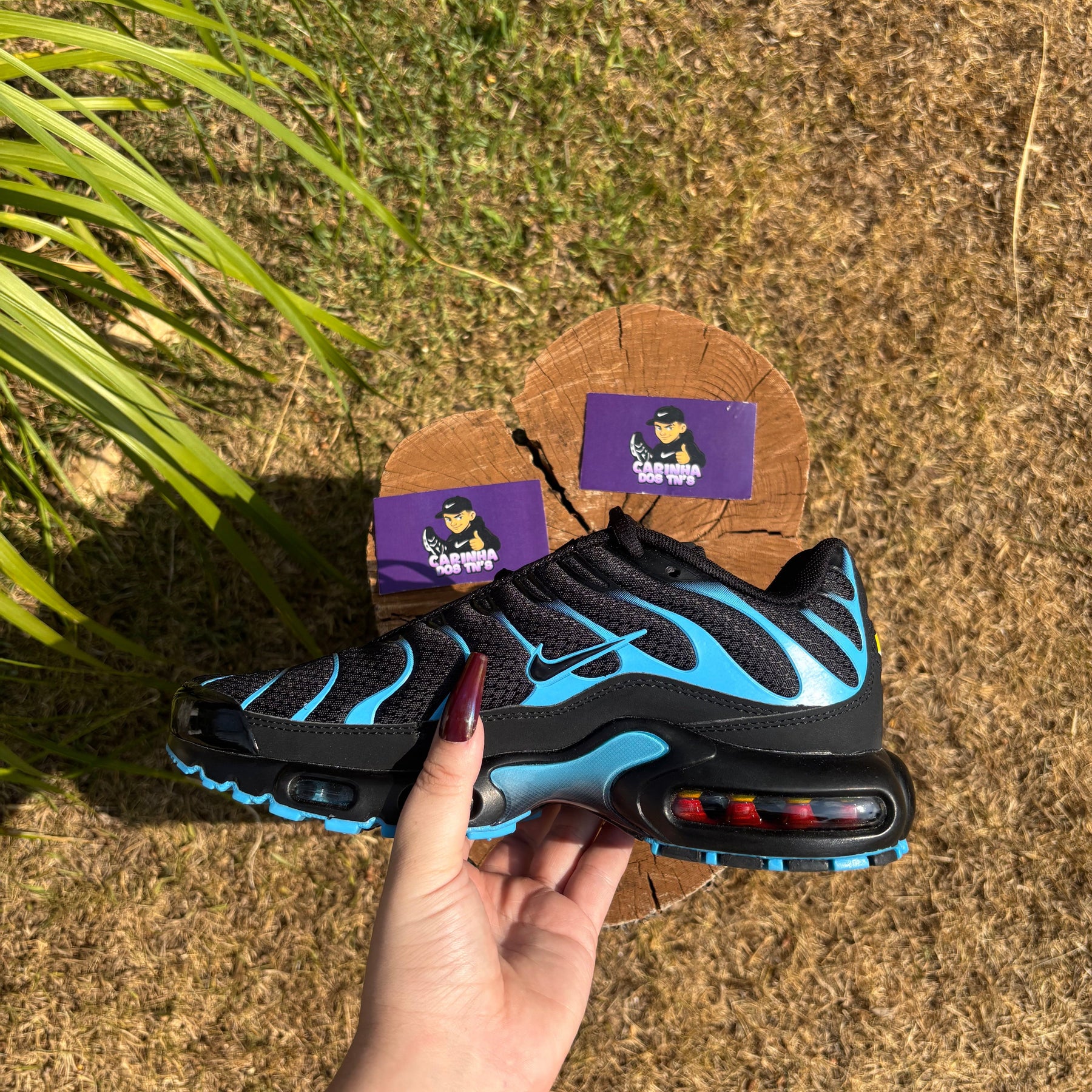 AIR MAX PLUS TN 1 '' Black University Blue ''