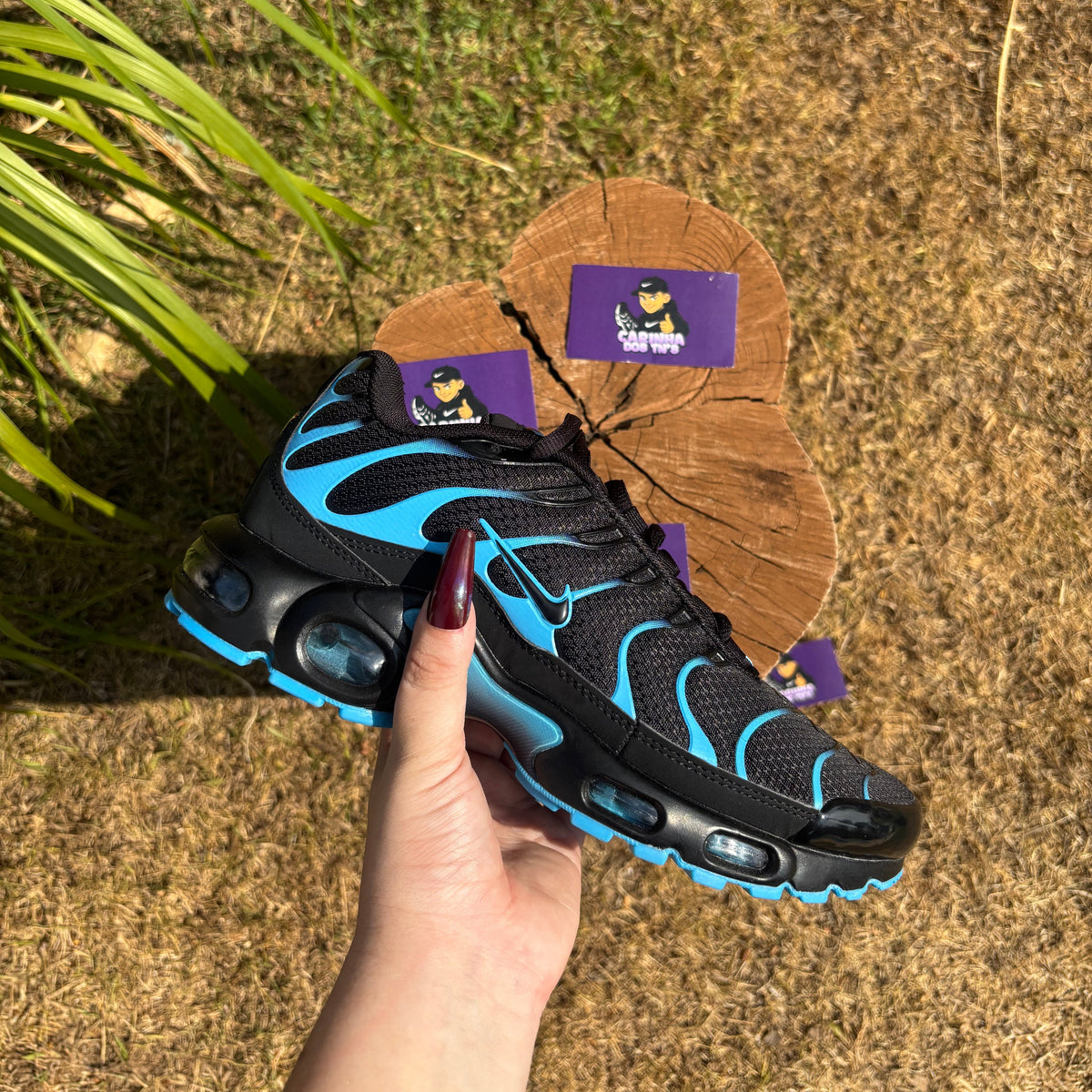 AIR MAX PLUS TN 1 '' Black University Blue ''