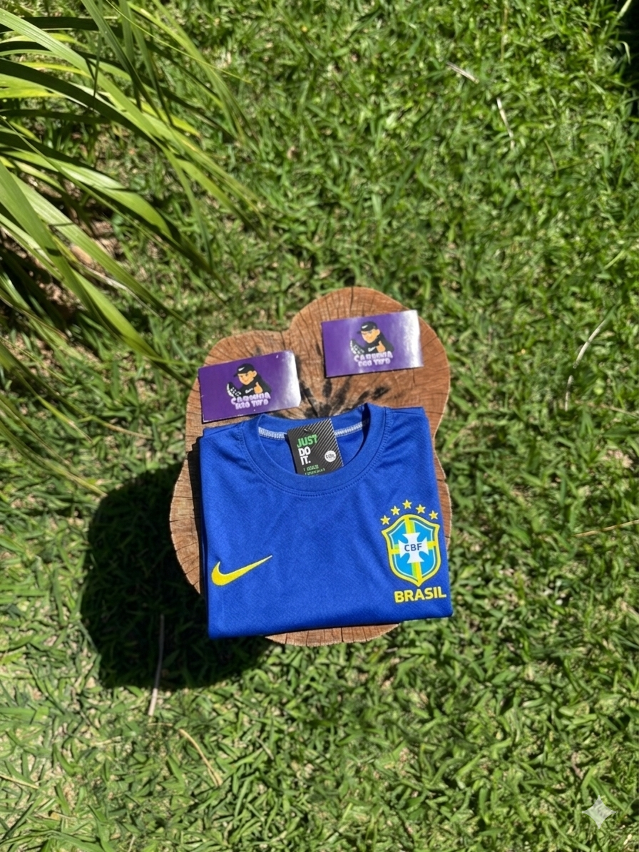 DRI FIT BRASIL '' Azul ''